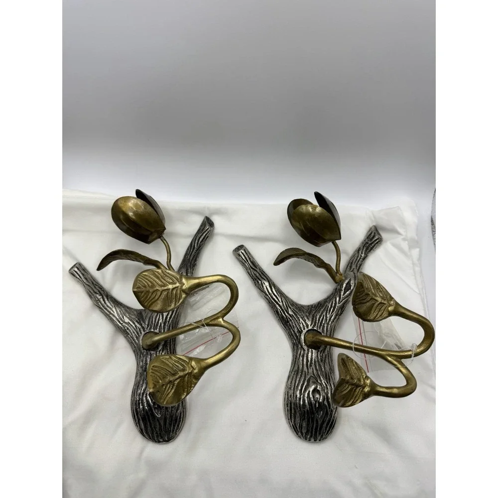 Set of 2 Anthropologie Budding Branch Wall Hook